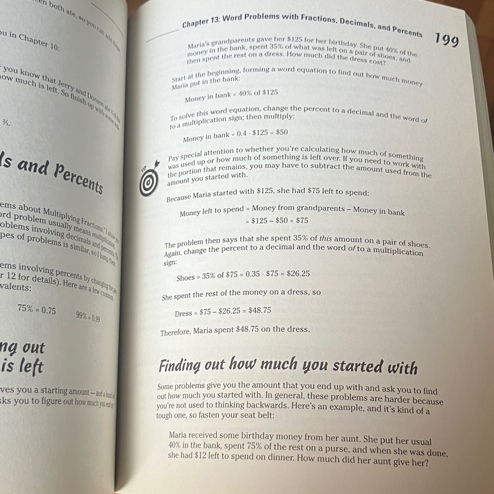 Basic Math & Pre-Algebra for Dummies - Picture 8 of 8